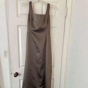 Vera Wang Champagne Dress with Shawl